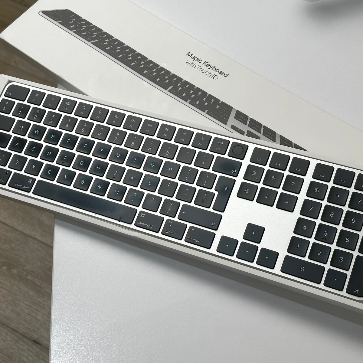 Apple Magic Keyboard with Touch ID and Numeric Keypad International English Black - Pre-Owned - Mac Shack