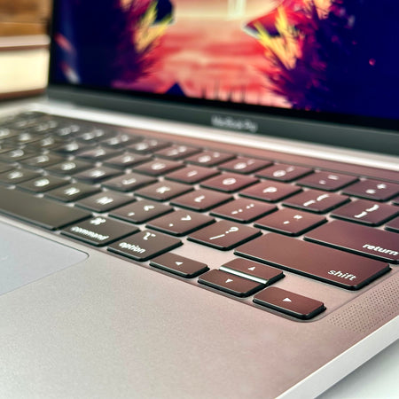 Custom Build 2020 Apple MacBook Pro 13-inch M1 8-Core CPU, 8-Core GPU (Touch Bar, 16GB Unified RAM, 512GB SSD, Space Gray) - Pre Owned / 3 Month Warranty - Mac Shack