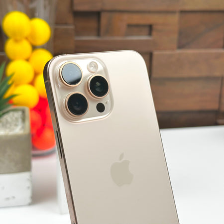 Apple iPhone 16 Pro Max (512GB, Desert Titanium) - Pre Owned / Limited Apple Warranty - Mac Shack