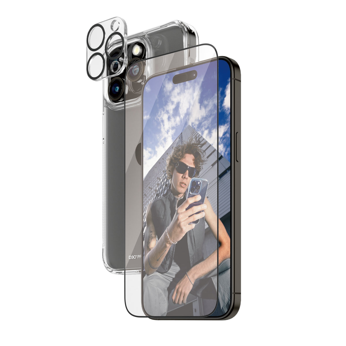 PanzerGlass 3-in-1 Bundle iPhone 15 Pro Max, view 2