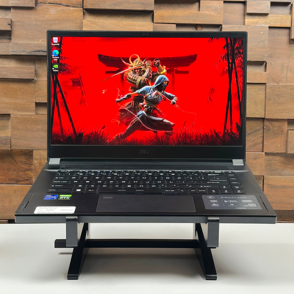 MSI Stealth GS66 15-Inch 2.9GHz 14-Core i9-12900H (4K UHD, 32GB RAM, 1TB SSD, NVIDIA GeForce RTX 3070 Ti, Black) - Pre Owned / 3 Month Warranty - Mac Shack