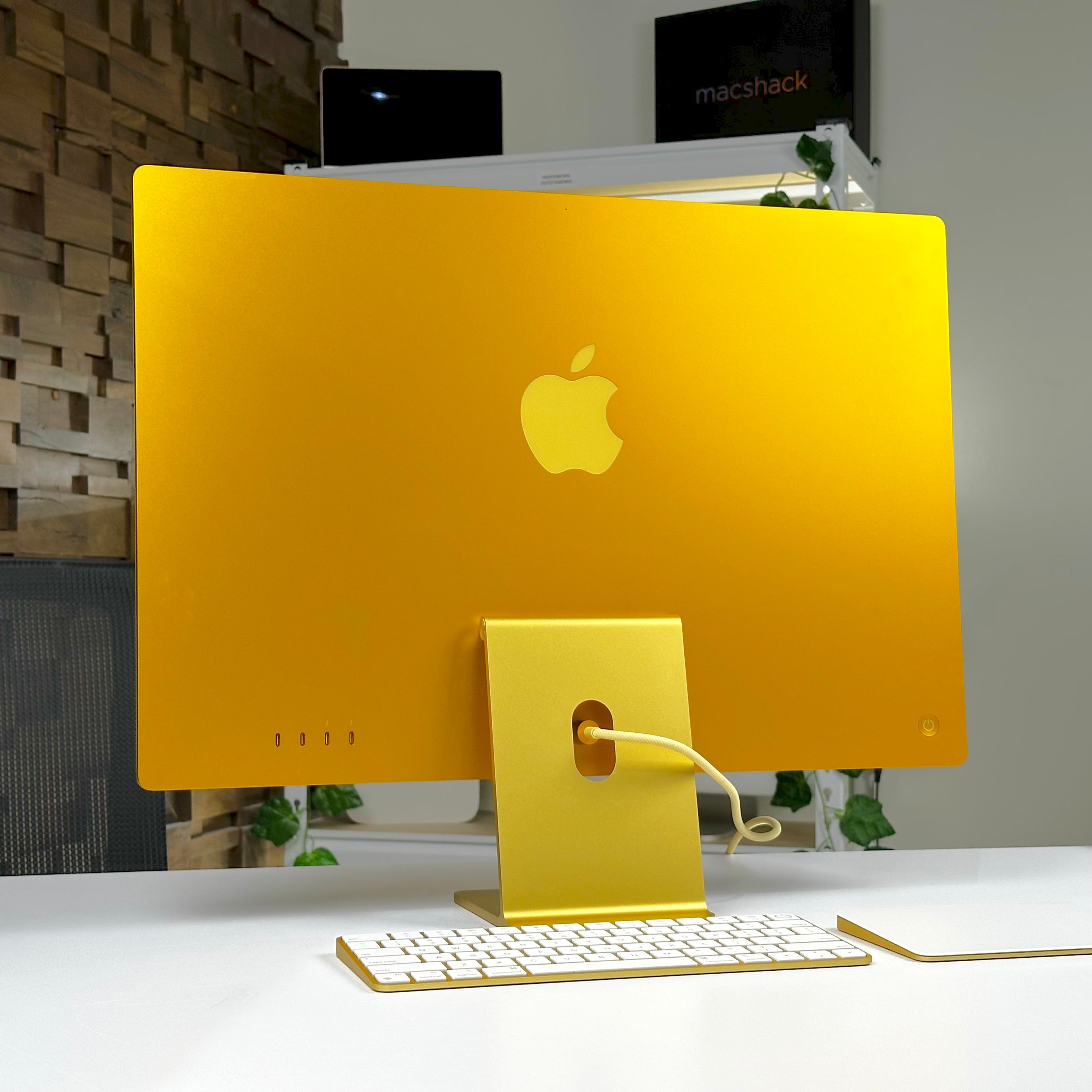 画面ノイズあり】iMac 24インチ M1 2021 イエロー ジャンク⁠ iMac 24