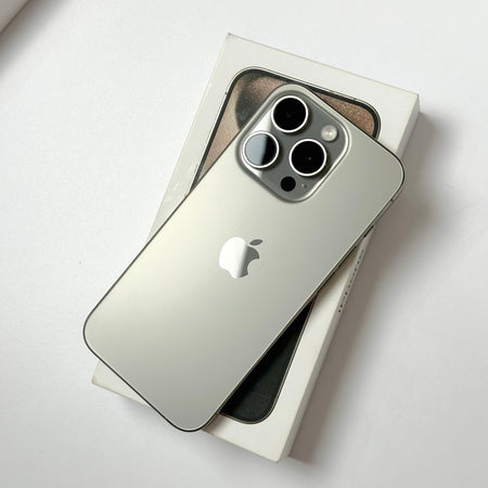 iPhone 15 Pro 128GB Natural Titanium – Pre-Owned iPhone 15 Pro 128GB Natural Titanium – Pre-Owned