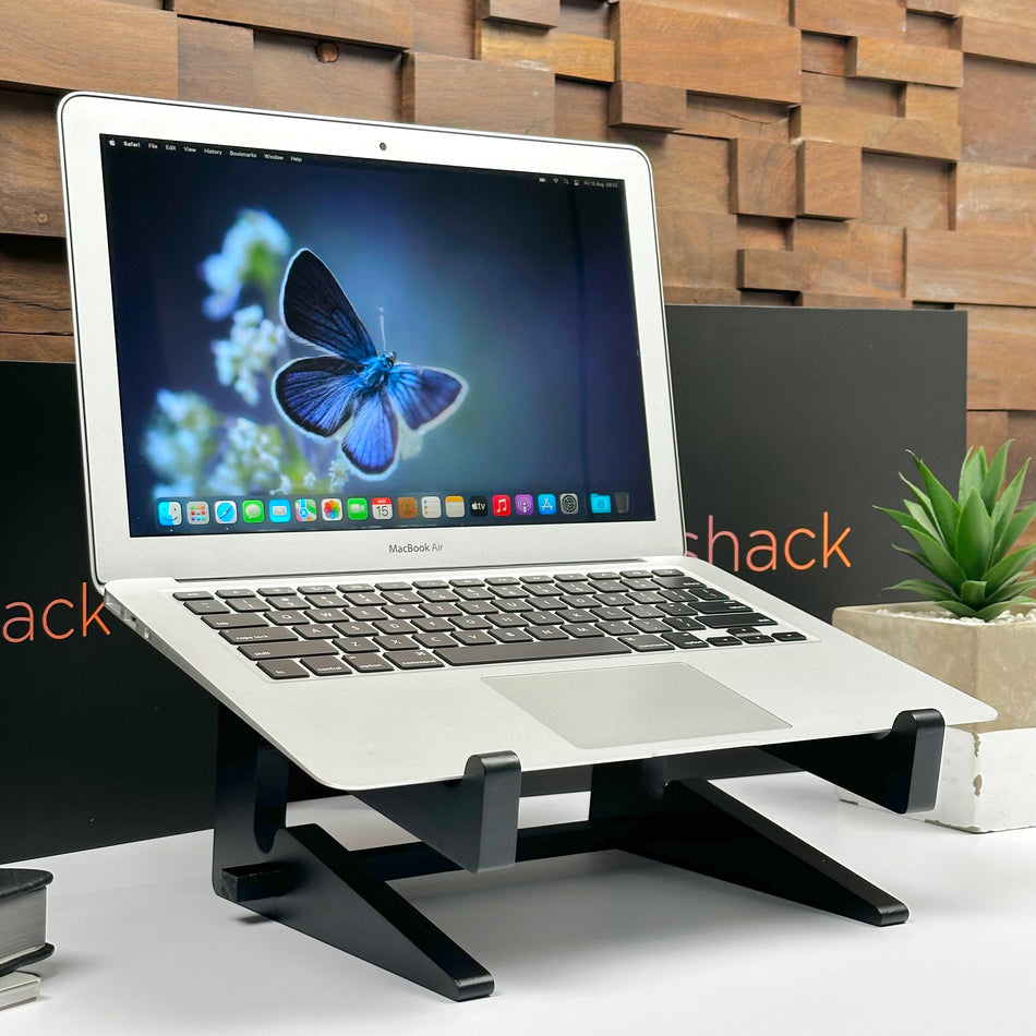 2017 Apple MacBook Air 13-inch in Silver - full side view from the left