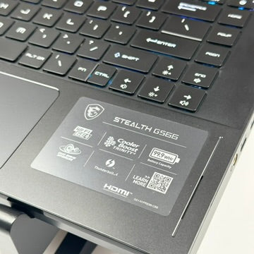 MSI Stealth GS66 15-Inch 2.9GHz 14-Core i9-12900H (4K UHD, 32GB RAM, 1TB SSD, NVIDIA GeForce RTX 3070 Ti, Black) - Pre Owned / 3 Month Warranty - Mac Shack