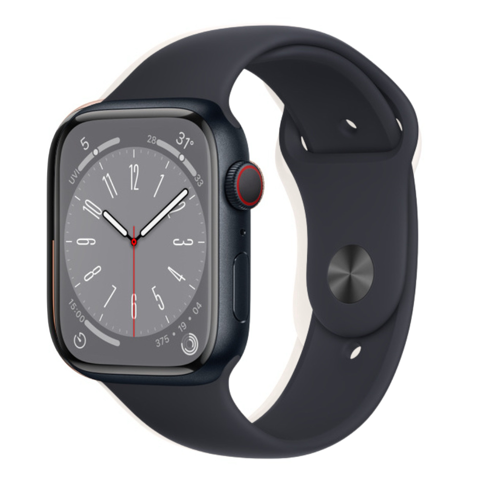 Apple Watch Series 8 45mm Midnight Aluminium Cellular (2022) - Pre-Owned