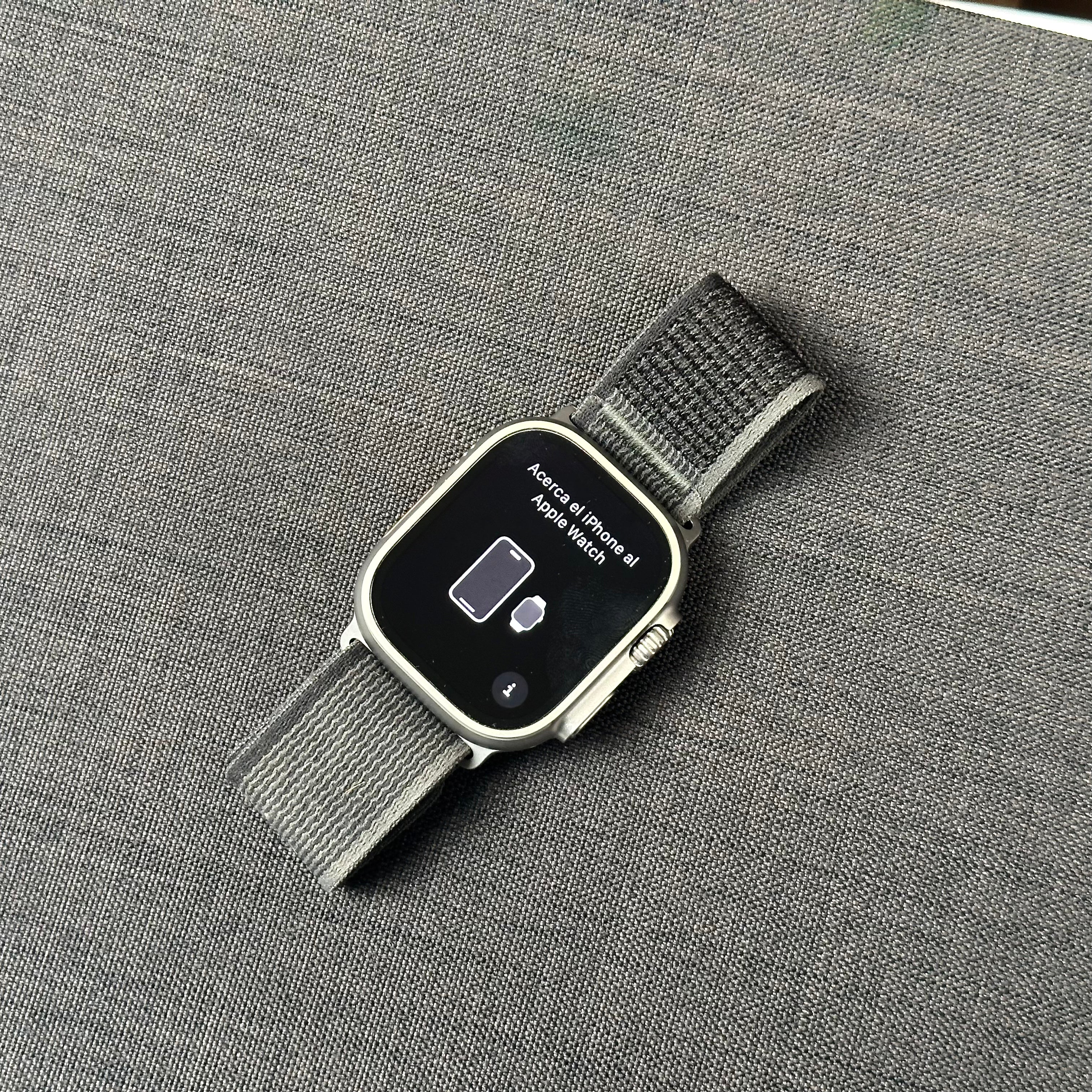 2022 Apple Watch Ultra (49mm, Titanium with Black/Grey Trail Loop, GPS & Cellular) - Pre Owned / 3 Month Warranty - Mac Shack
