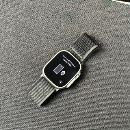 2022 Apple Watch Ultra (49mm, Titanium with Black/Grey Trail Loop, GPS & Cellular) - Pre Owned / 3 Month Warranty - Mac Shack