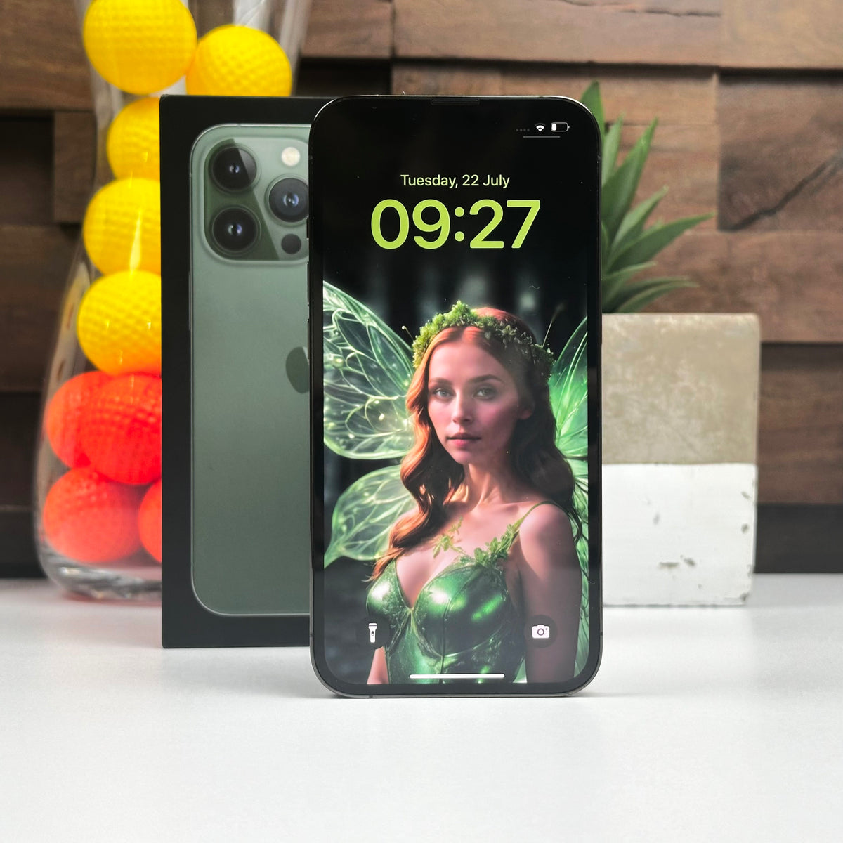 Apple iPhone 13 Pro (128GB, Alpine Green) - Pre Owned / 3 Month Warranty - Mac Shack