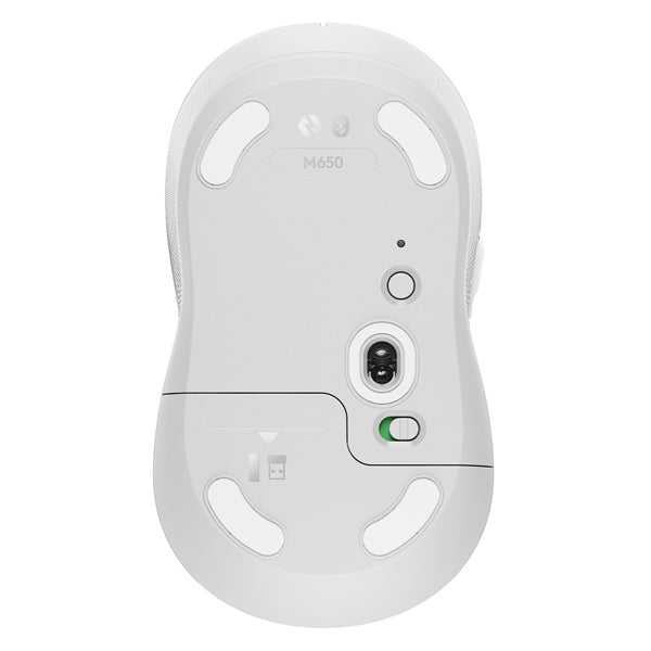 Logitech Signature M650 Right Hand Bluetooth Mouse (Off-White) - New
