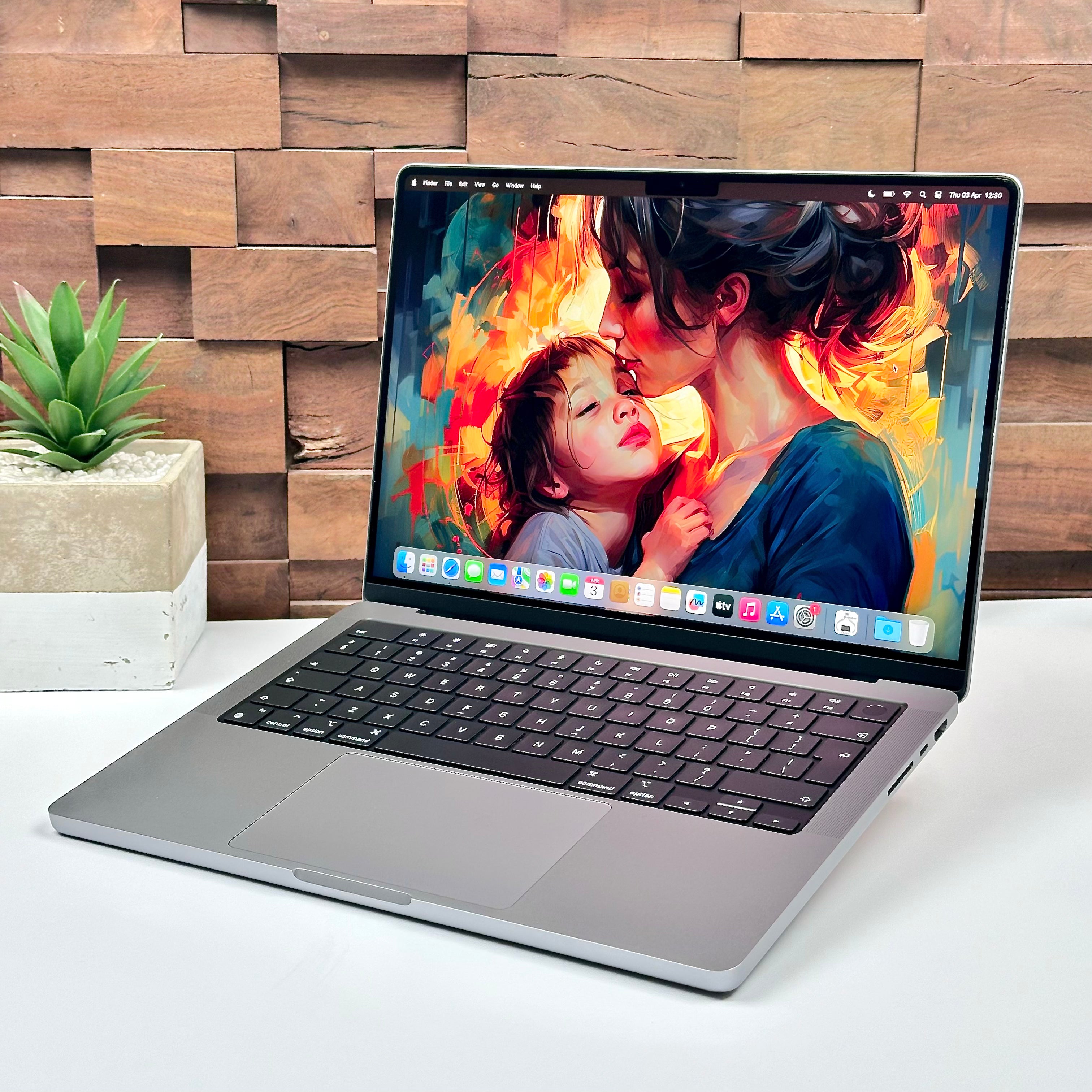 2021 Apple MacBook Pro 14-Inch M1 Pro 8-Core CPU, 14-Core GPU (16GB Unified RAM, 512GB SSD, Space Gray) - Pre Owned / 3 Month Warranty - Mac Shack