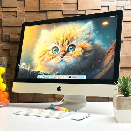 Apple iMac 27-inch 3.5GHz Quad-Core Intel Core i5 (5K Retina, 48GB RAM, 1TB Fusion, Silver) - Pre Owned / 3 Month Warranty - Mac Shack