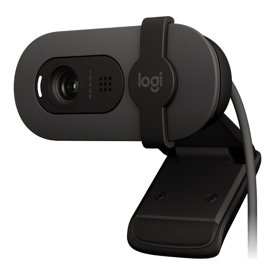 Logitech Brio 100 USB Full HD Webcam (Graphite) - New