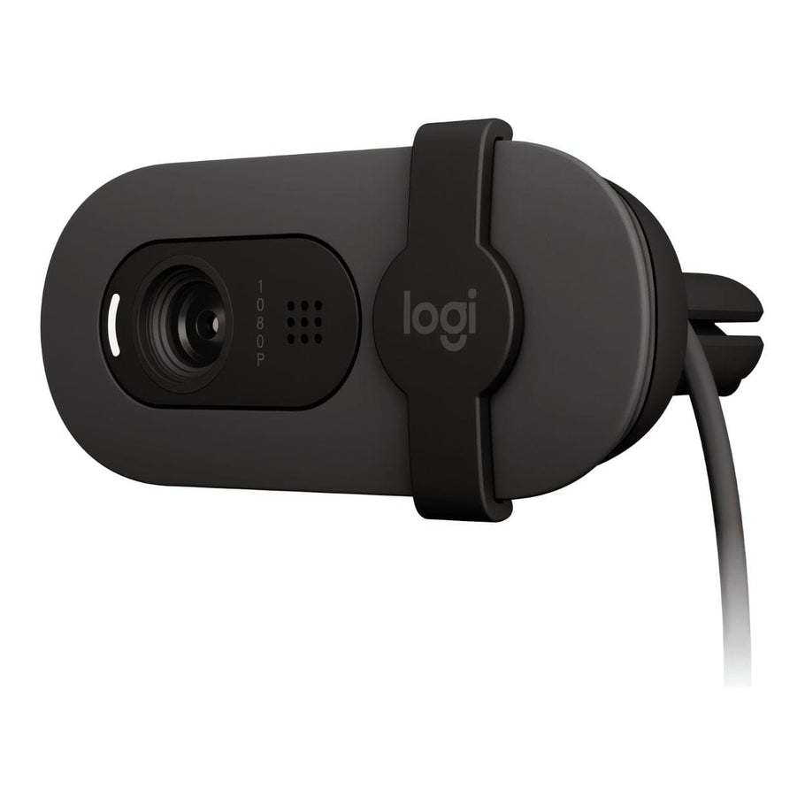 Logitech Brio 100 USB Full HD Webcam (Graphite) - New