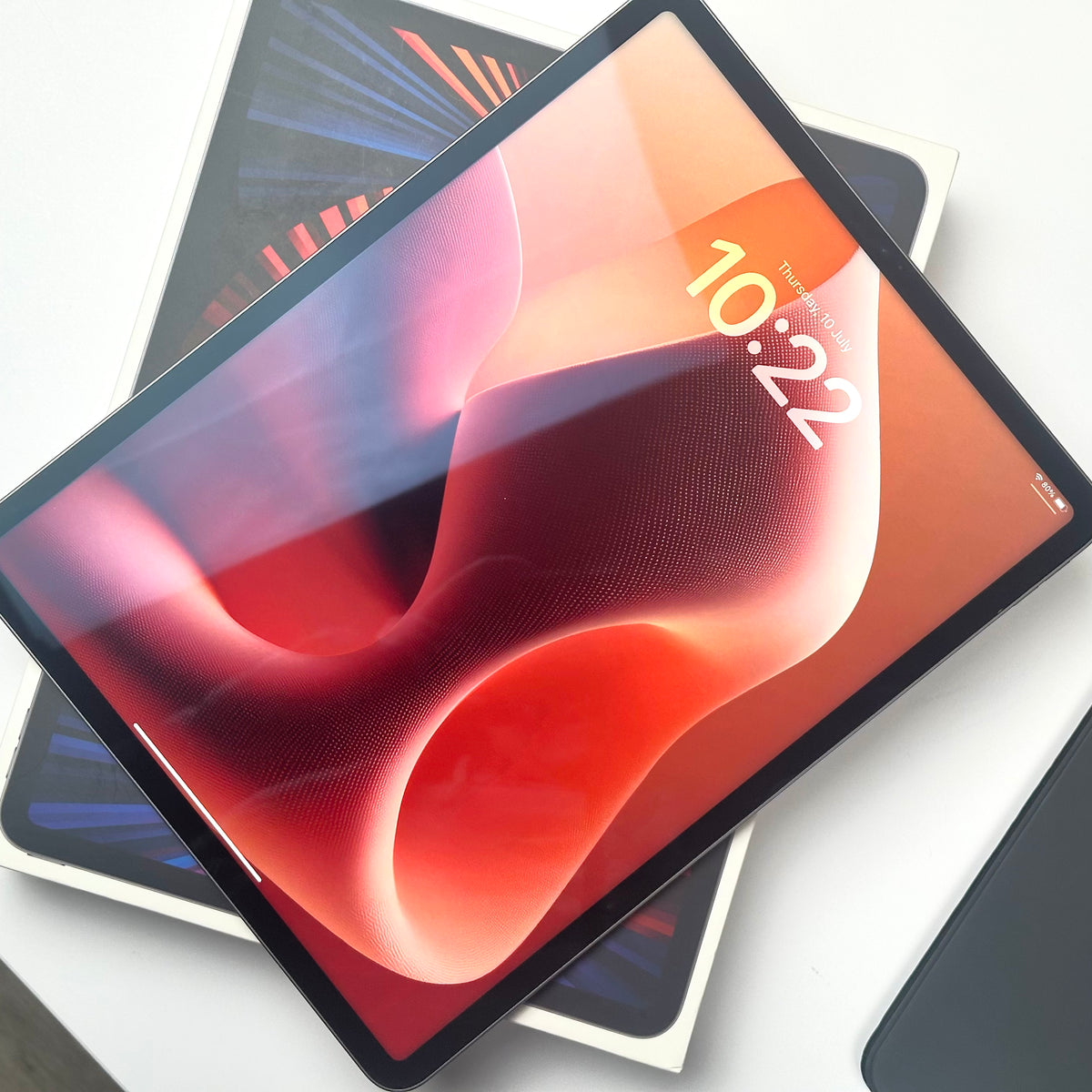 Combo Deal 2021 12.9-inch Apple iPad Pro 5th Gen M1 (256GB, Wifi, Space Gray) + Apple Smart Keyboard Folio - Pre Owned / 3 Month Warranty - Mac Shack