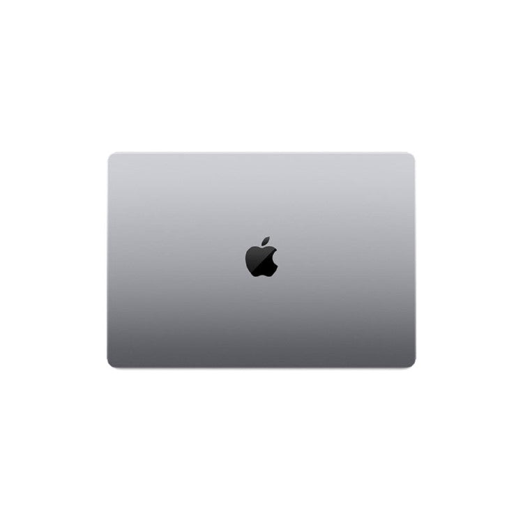 MacBook Pro 16-inch M1 Pro Space Gray, closed lid with Apple logo