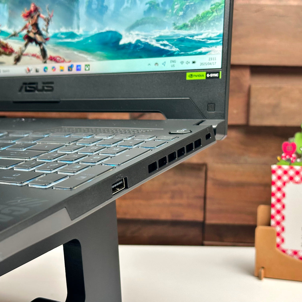 ASUS TUF Gaming A15 15-inch 4.0GHz 8-Core AMD Ryzen 9-8945H (32GB RAM, 1TB SSD, NVIDIA GeForce RTX 4070, Jaegar Grey) - Pre Owned / 3 Month Warranty - Mac Shack