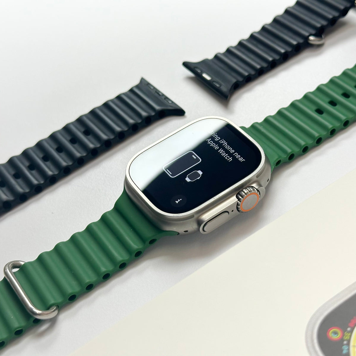 2022 Apple Watch Ultra (49mm, Titanium with Black Ocean Band, GPS & Cellular) - Pre Owned / 3 Month Warranty - Mac Shack