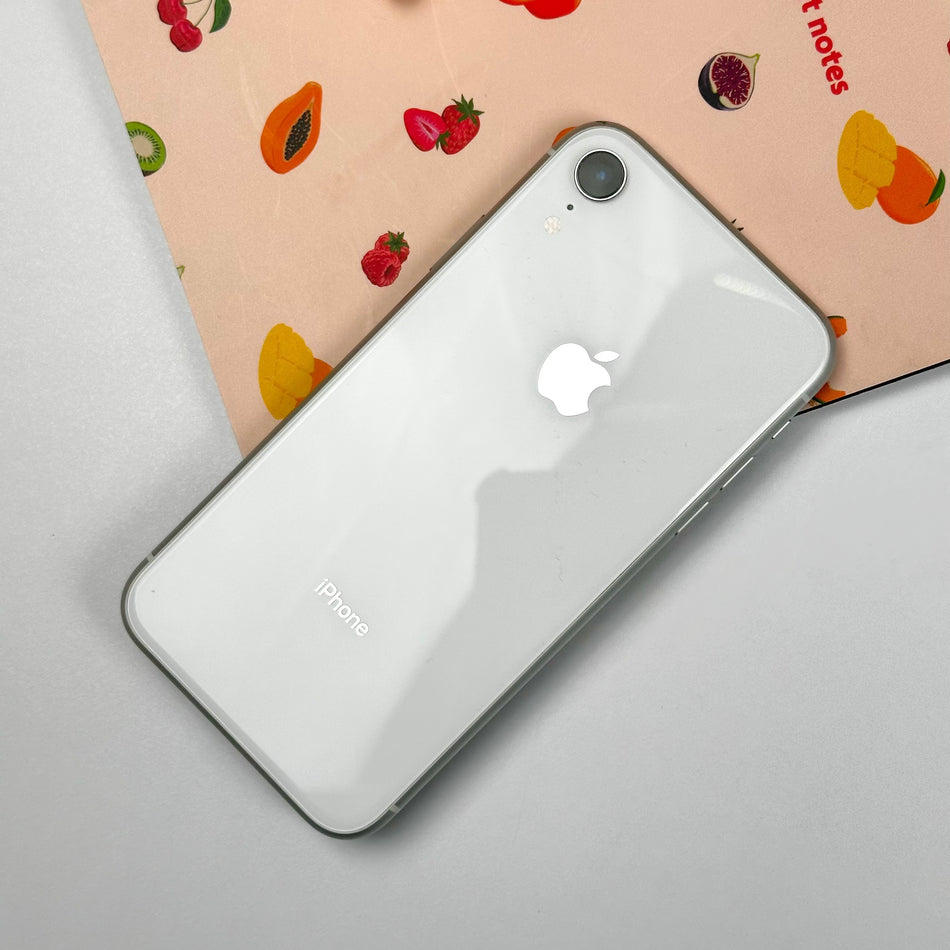 Apple iPhone XR (64GB, White) - Pre Owned  / 12 Month Limited Warranty