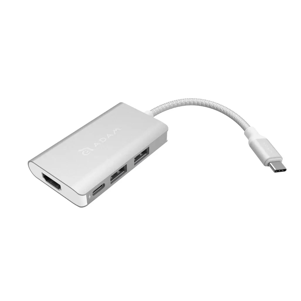 Adam Elements CASA HUB A01M 4 Port USB-C HUB - Silver