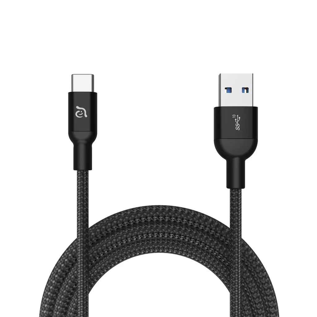 Adam Elements CASA M100+ USB3.1 Gen2 USB-C to USB-A Cable 1m - Black - Mac Shack