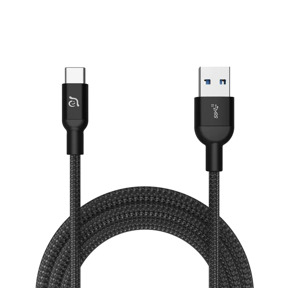 Adam Elements CASA M100+ USB3.1 Gen2 USB-C to USB-A Cable 1m - Black