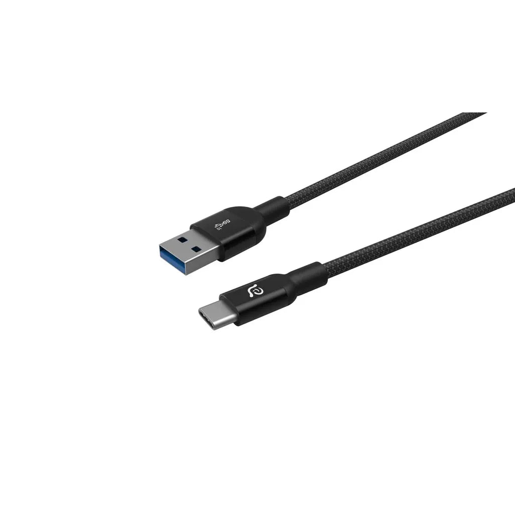 Adam Elements CASA M100+ USB3.1 Gen2 USB-C to USB-A Cable 1m - Black - Mac Shack