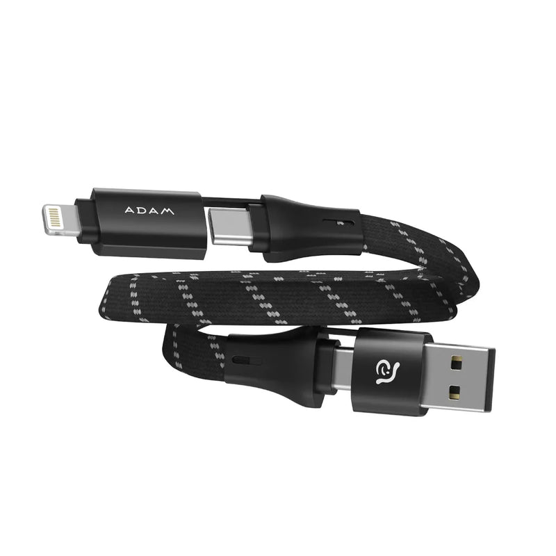 Adam Elements PeAk MF401 - 4-in-1 60W Magnetic Flat Charging Cable