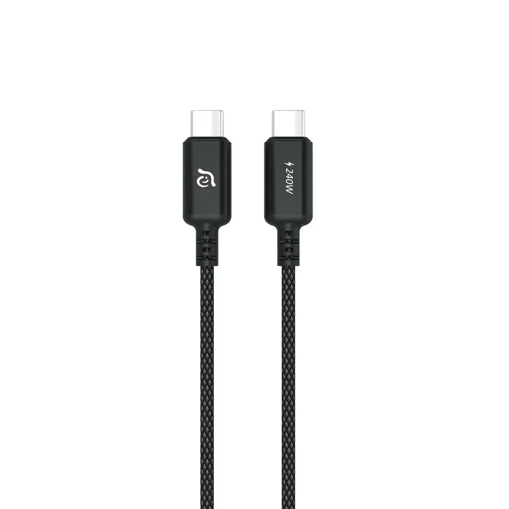 CASA S120 240W USB-C to USB-C Charge Cable (Black) - Mac Shack