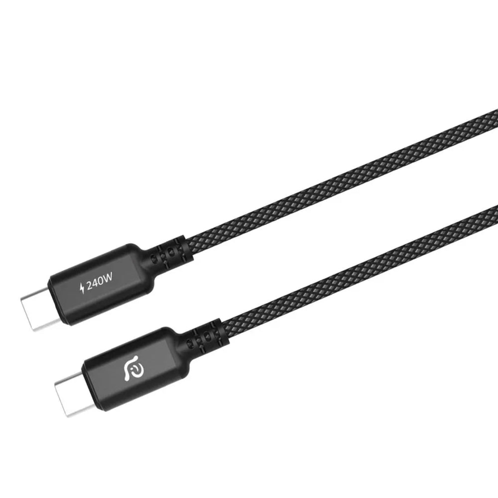 CASA S120 240W USB-C to USB-C Charge Cable (Black) - Mac Shack