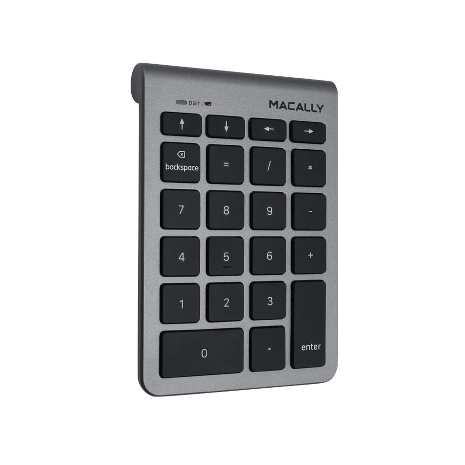 Macally Bluetooth Numeric Keypad For Mac (Grey) - New