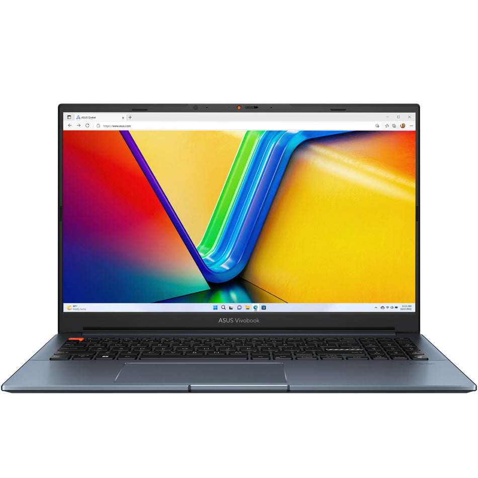 ASUS VivoBook Pro 15-inch 2.3GHz 10-Core i7-12650H (16GB RAM, 1TB SSD, NVIDIA GeForce RTX 3050, Quiet Blue) - Pre Owned / 3 Month Warranty - Mac Shack