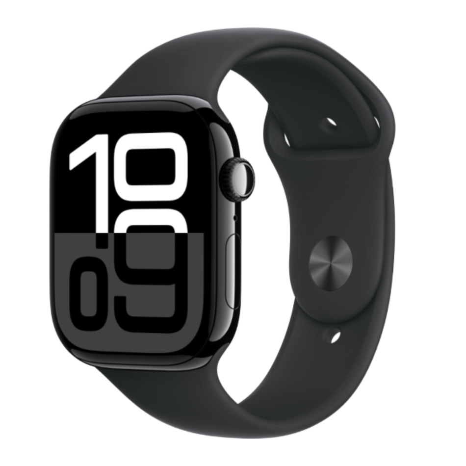 Apple Watch Series 10 46mm Jet Black Aluminium Cellular (2024) - Pre-Owned