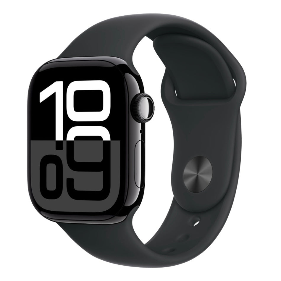 Apple Watch Series 10 42mm Jet Black Aluminium Cellular (2024) - Pre-Owned