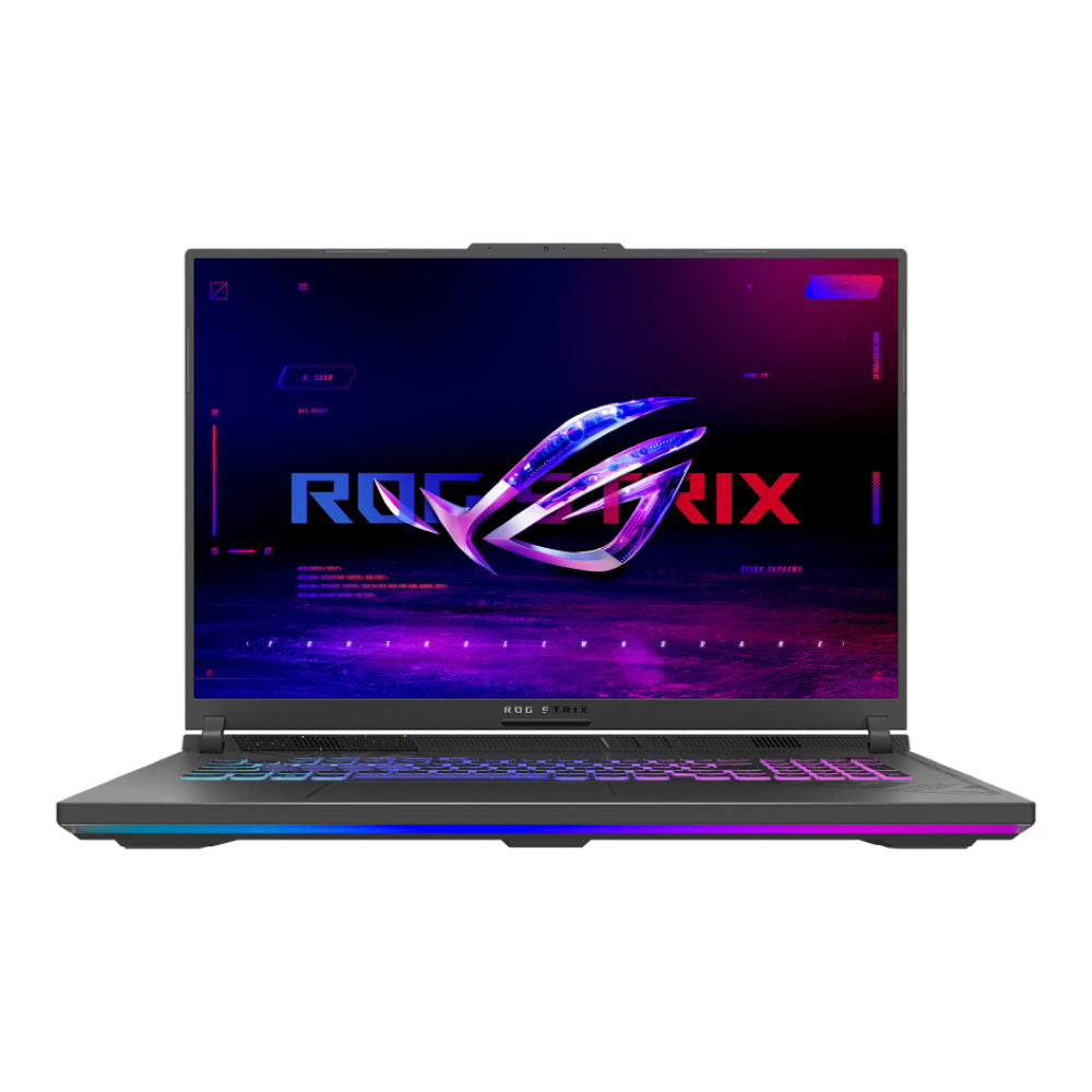 Asus ROG Strix G18 18-inch 5.6GHz 24-Core i9-13980HX (32GB RAM, 1TB SSD, NVIDIA GeForce RTX 4070 8GB, Volt Green/Eclipse Grey) + ROG Strix Backpack - New / 1 Year Macshack Warranty - Mac Shack