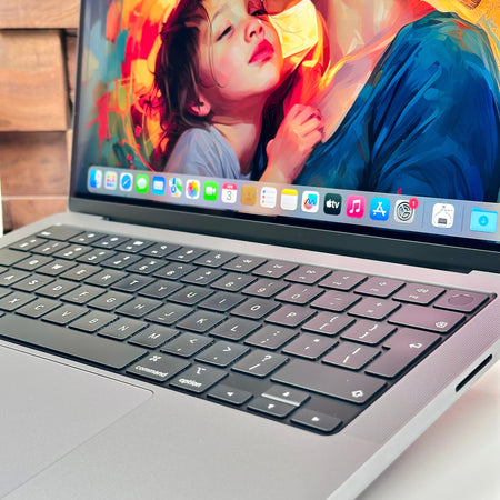 2021 Apple MacBook Pro 14-Inch M1 Pro 8-Core CPU, 14-Core GPU (16GB Unified RAM, 512GB SSD, Space Gray) - Pre Owned / 3 Month Warranty - Mac Shack