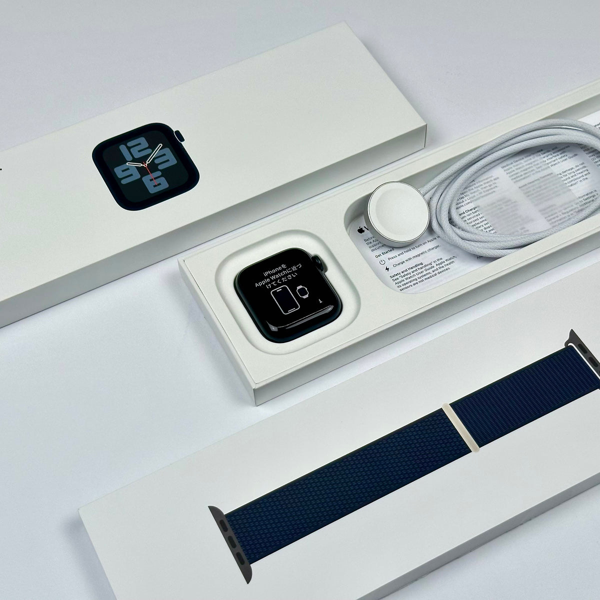 Apple Watch SE 2nd Gen (40mm, Midnight Aluminium with Midnight Sports Loop, GPS & Cellular) - Pre Owned / 3 Month Warranty - Mac Shack