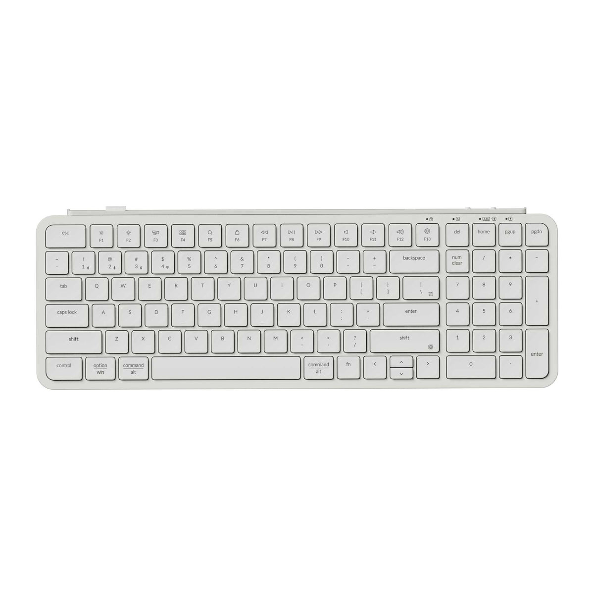Keychron B2 Pro Ultra-Slim Wireless Keyboard - Ivory White - New - Mac Shack