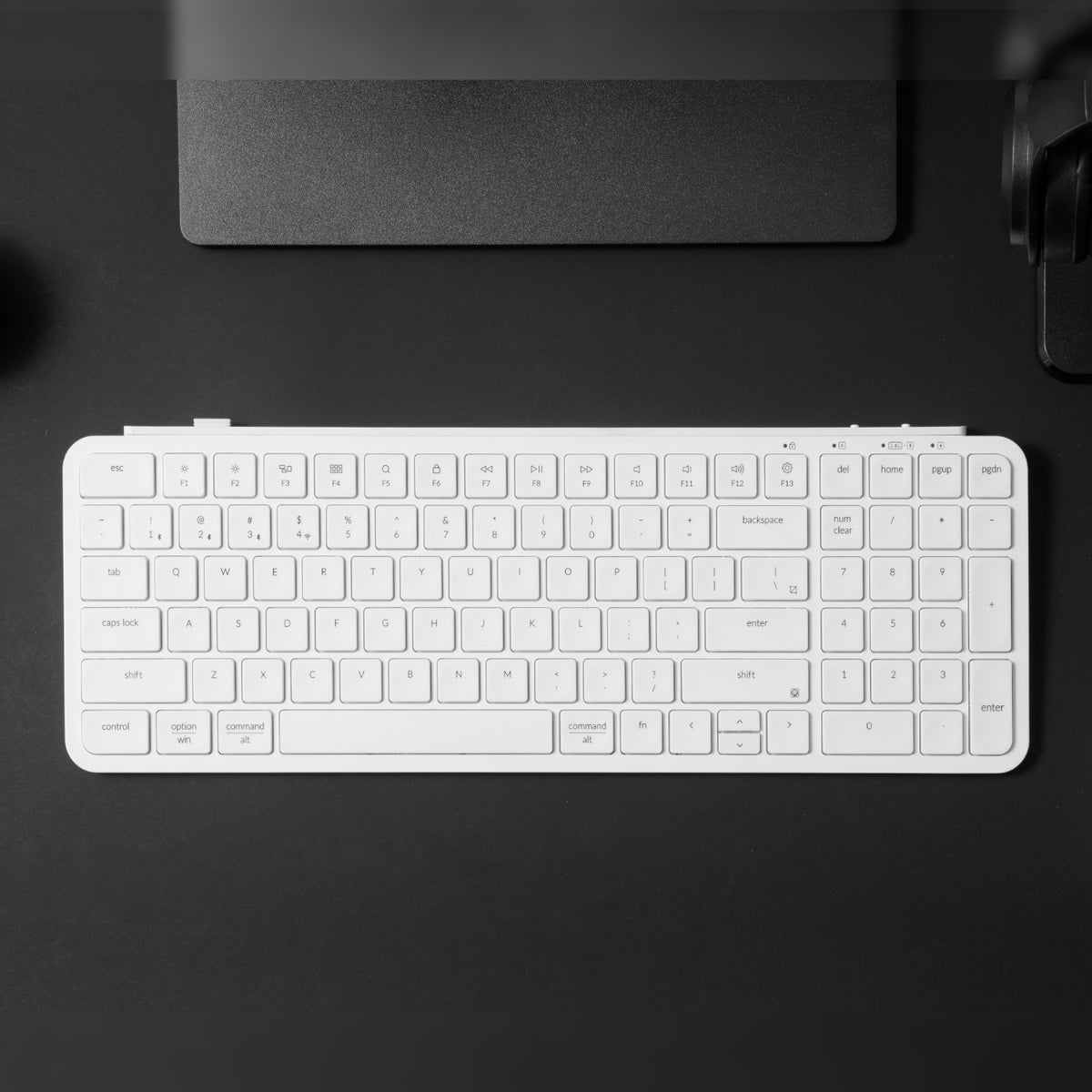 Keychron B2 Pro Ultra-Slim Wireless Keyboard - Ivory White - New - Mac Shack
