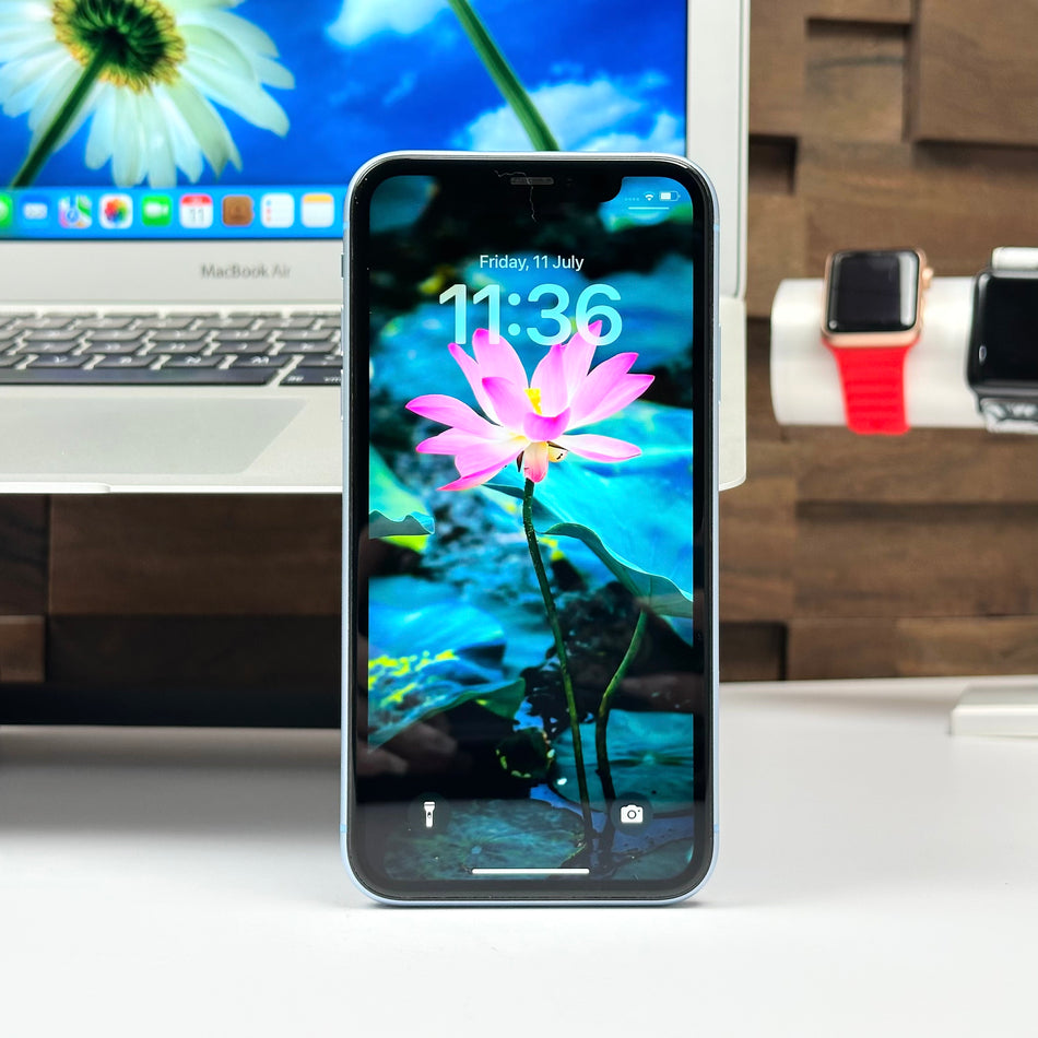 Apple iPhone XR (128GB, Blue) - Pre Owned / 12 Month Limited Warranty