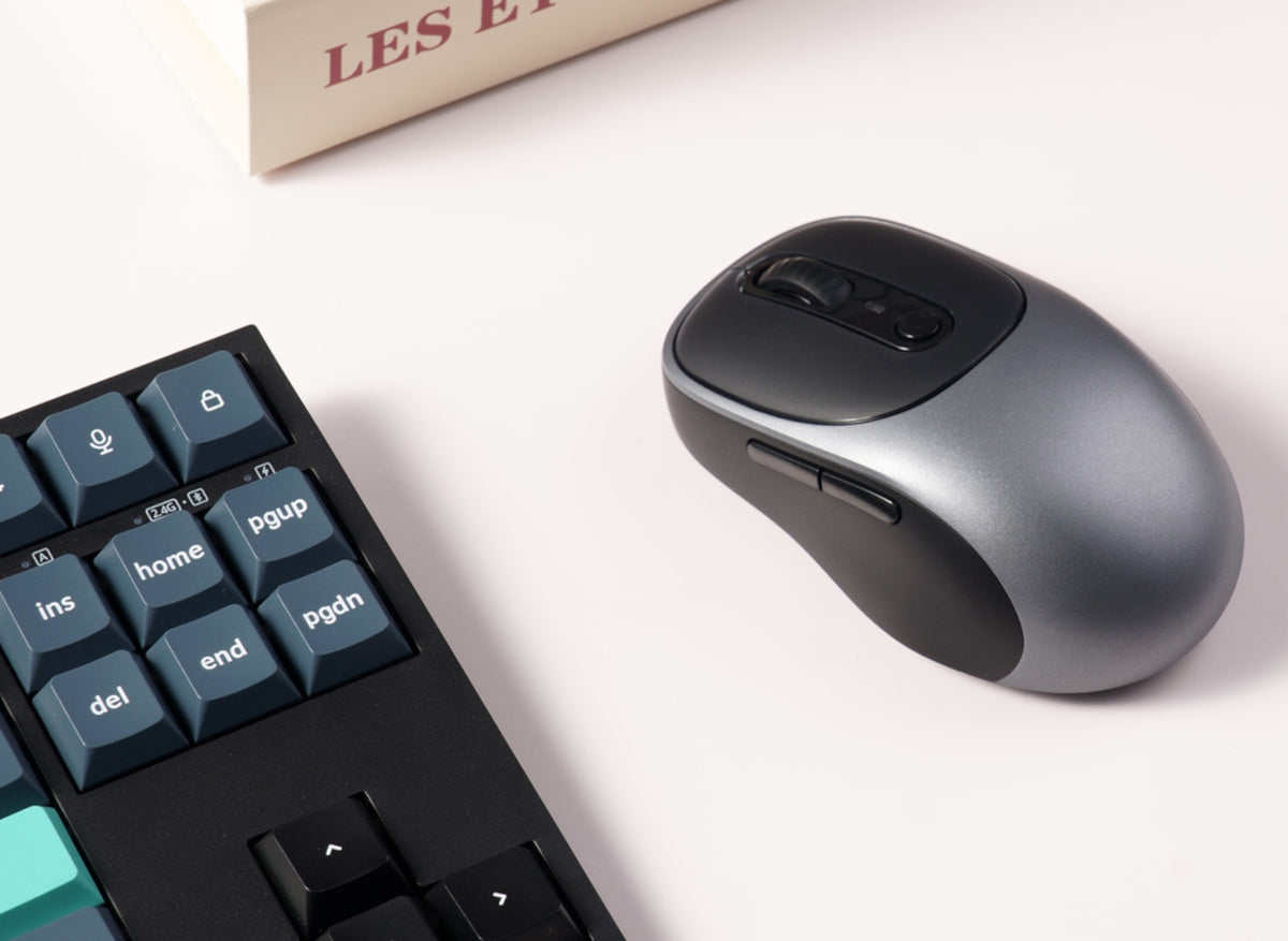 Keychron BM24 Wireless Silent Mouse - Metal Grey, view 4
