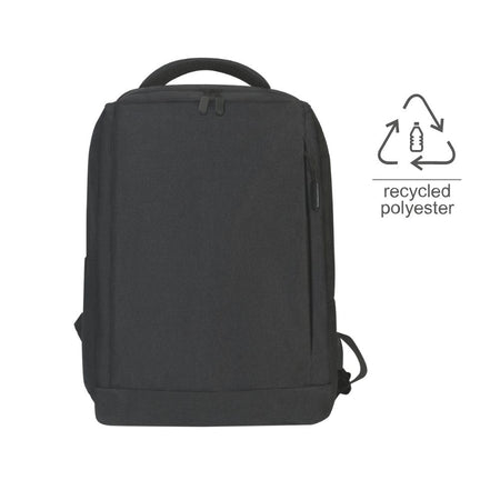 15.6-Inch Smart Laptop Bag (USB-A and 3.5mm AUX Connectivity, Black) - New - Mac Shack