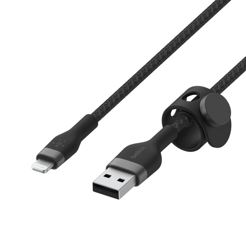 Belkin BoostCharge Pro Flex USB to Lightning Cable (3m) - Mac Shack