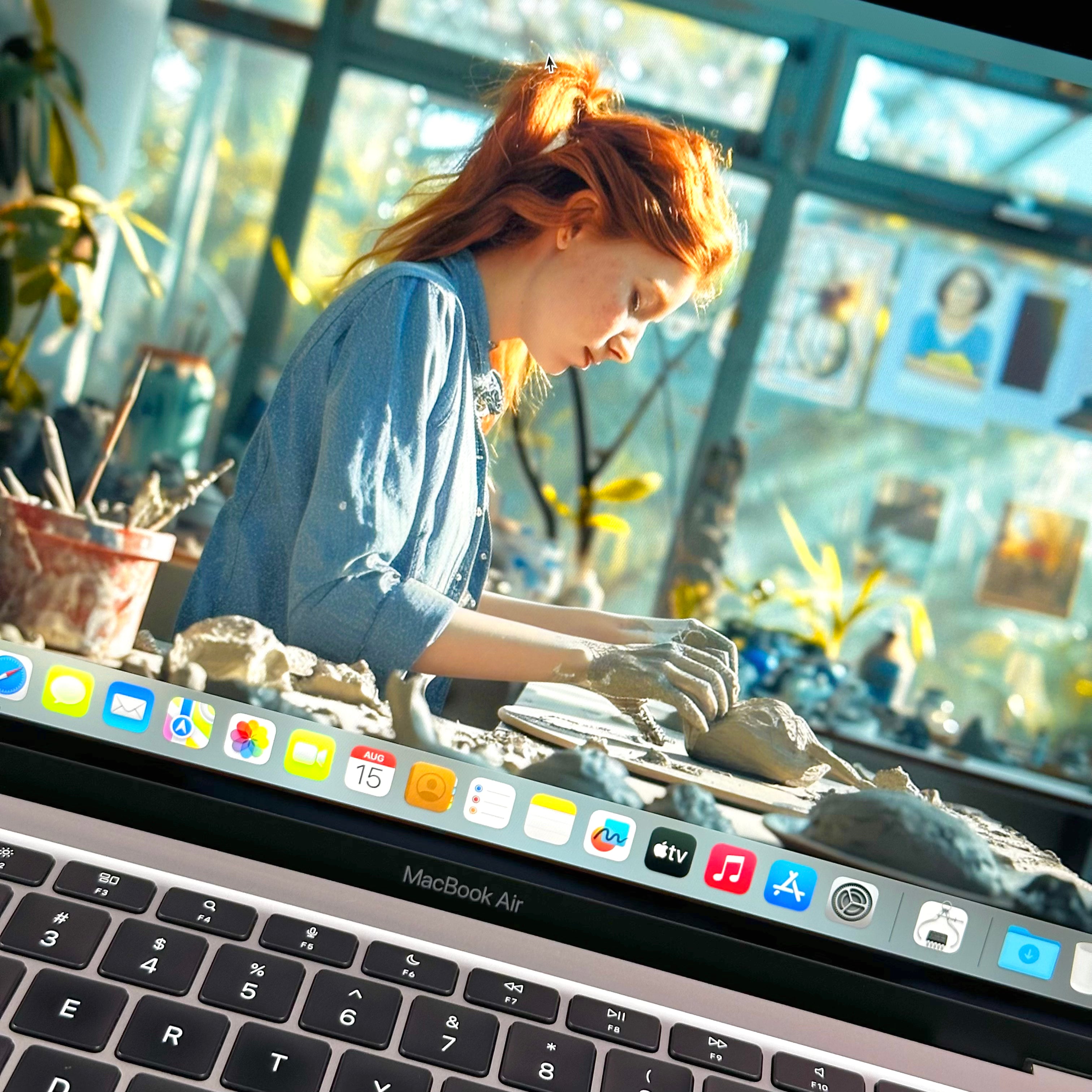 2020 Apple MacBook Air 13-inch M1 8-Core CPU, 7-Core GPU (16GB Unified RAM, 256GB SSD, Space Gray) - Pre Owned / 3 Month Warranty - Mac Shack