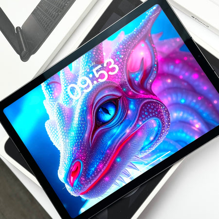 Combo Deal 2022 10.9-Inch Apple iPad Air 5th Gen M1 (64GB, Wifi & Cellular, Space Gray) + Apple Magic Keyboard + Apple Pencil 2nd Generation- Pre Owned / 3 Month Warranty - Mac Shack
