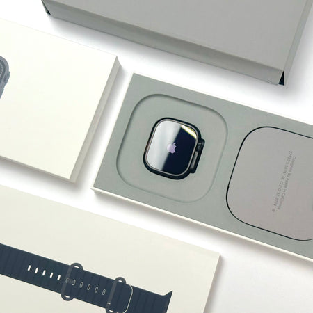Apple Watch Ultra 2 (49mm, Black Titanium with Black Ocean Band, GPS & Cellular) - Pre Owned / Apple Limited Warranty - Mac Shack