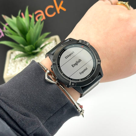 Garmin fēnix 6X Pro (51mm, Black with Black Band) - Pre Owned / 3 Month Warranty - Mac Shack