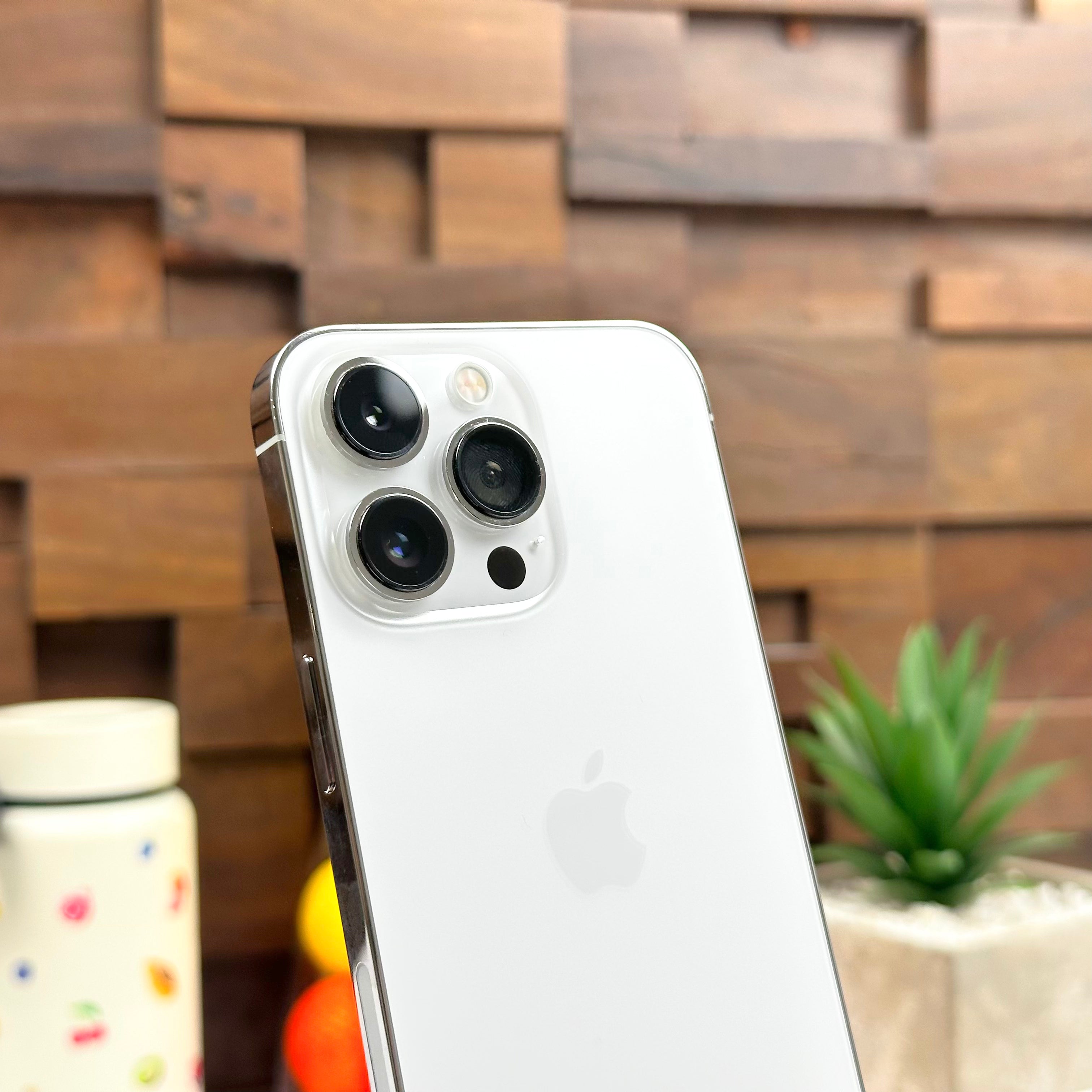 Apple iPhone 13 Pro (128GB, Silver) - Pre Owned / 12 Month Limited Warranty - Mac Shack