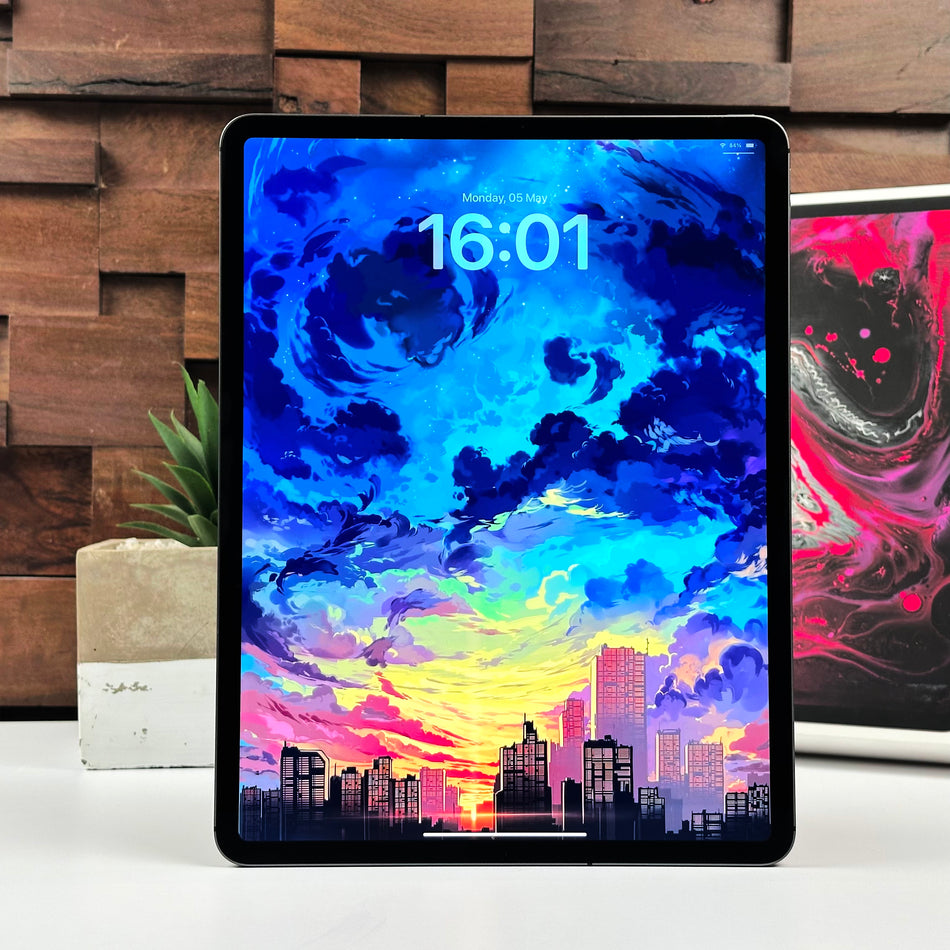 2021 12.9-inch Apple iPad Pro 3rd Generation (256GB, Wifi & Cellular, Space Gray) - Pre Owned / 3 Month Warranty - Mac Shack