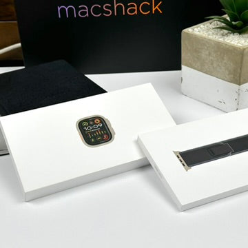 2022 Apple Watch Ultra 2 (49mm, Titanium with Blue/Black Trail Loop, GPS & Cellular) - Pre Owned / 3 Month Warranty - Mac Shack